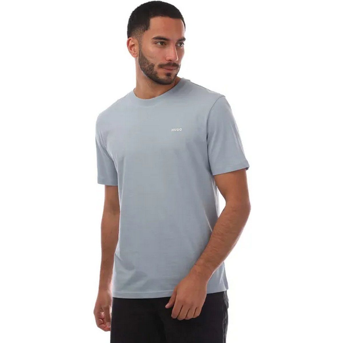 Klassisches Baumwoll-T-Shirt mit Rundhalsausschnitt