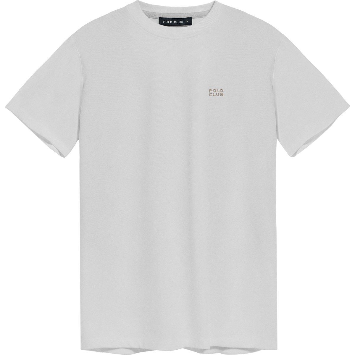 Klassisches T-Shirt mit Rundhalsausschnitt und Logo