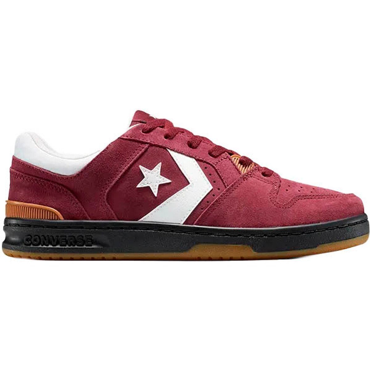 Wildleder Sneaker mit niedrigem Schaft