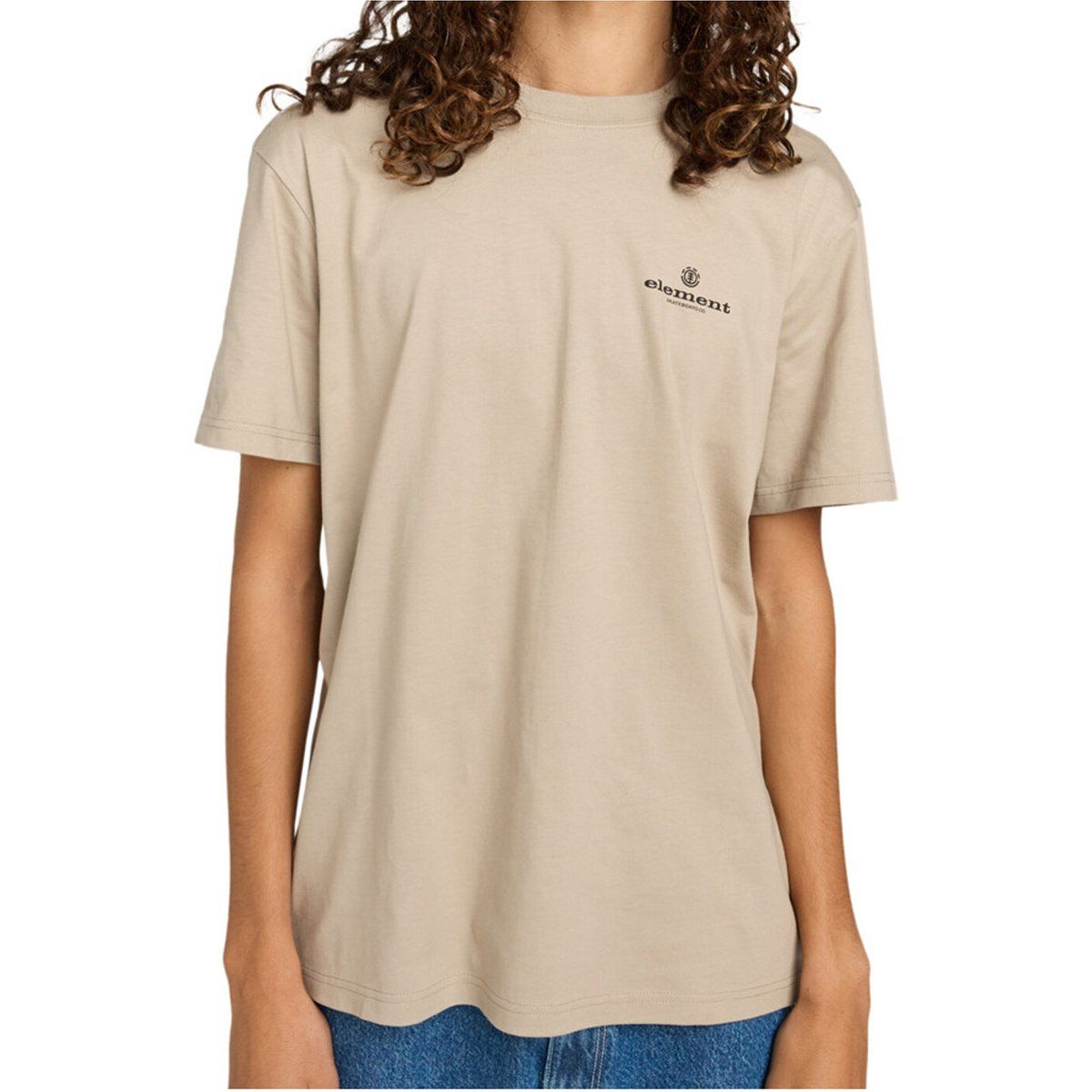 Minimalistisches Grafik-T-Shirt mit Logo