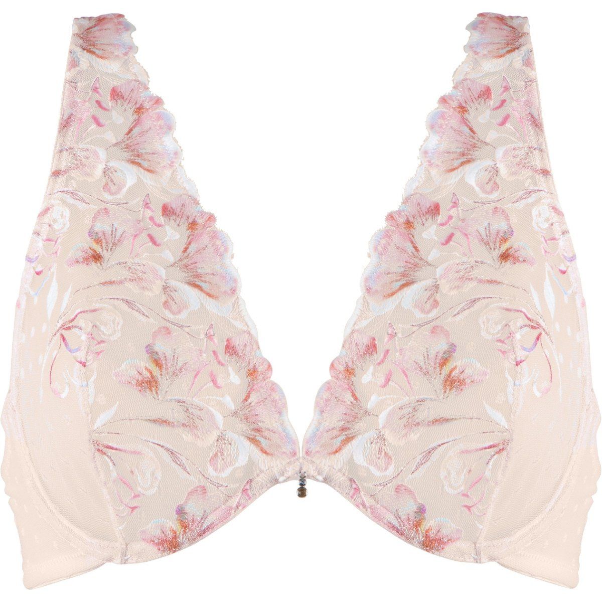 Floral Spitzen Triangel Bralette BH