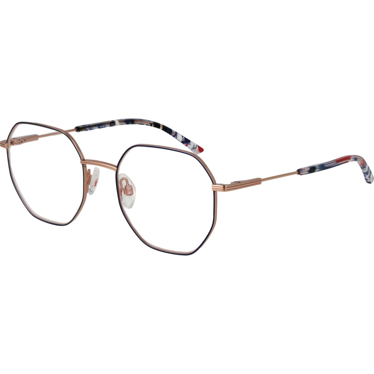 Geometrische Metallrahmen Brille