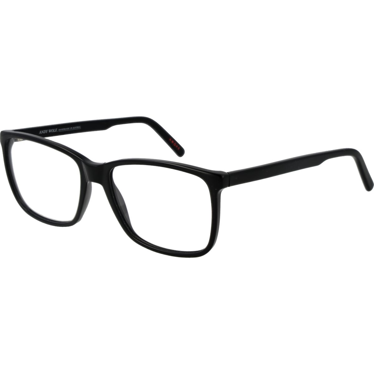Zeitlose rechteckige Acetat-Brille