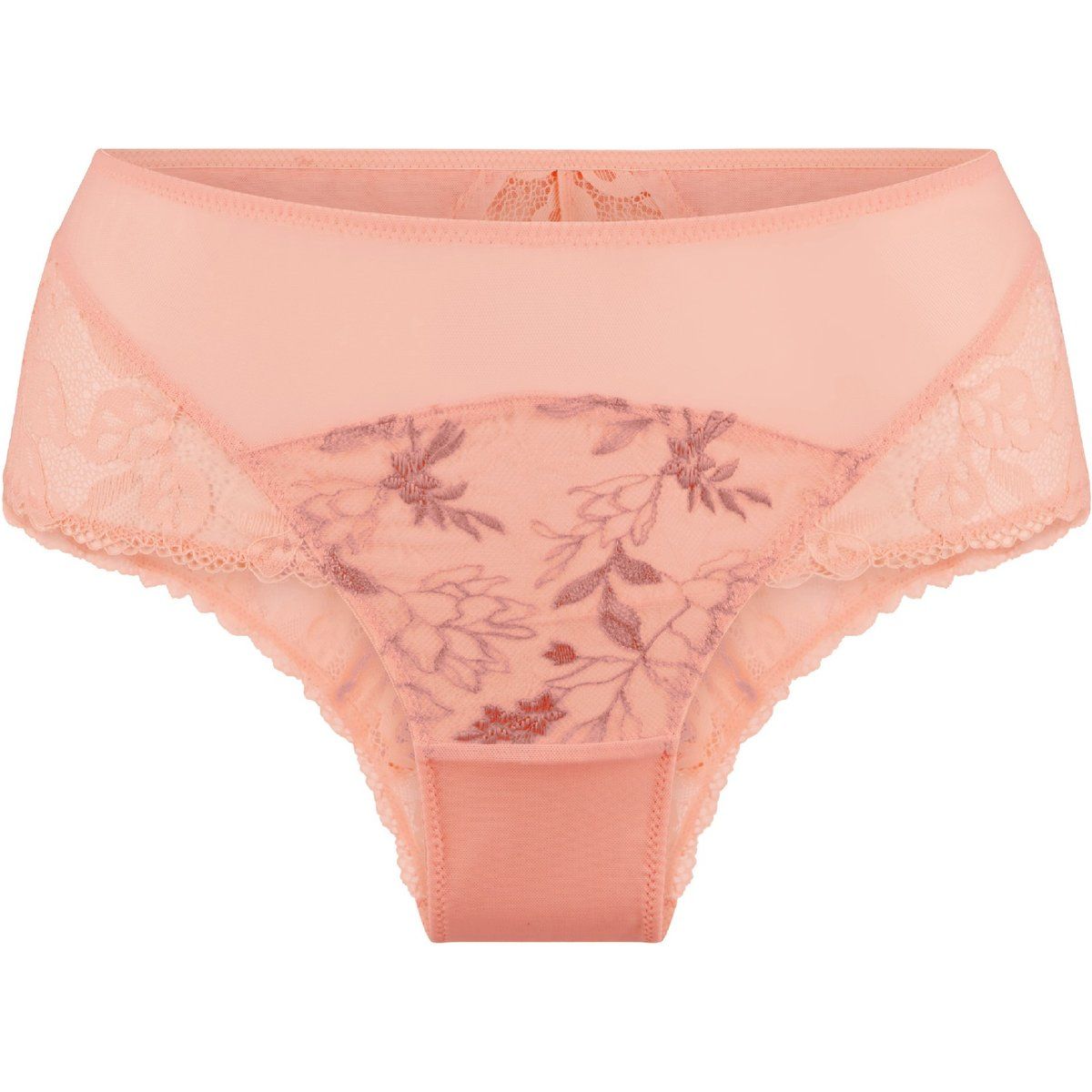 Blumige Spitzen-Details Slips