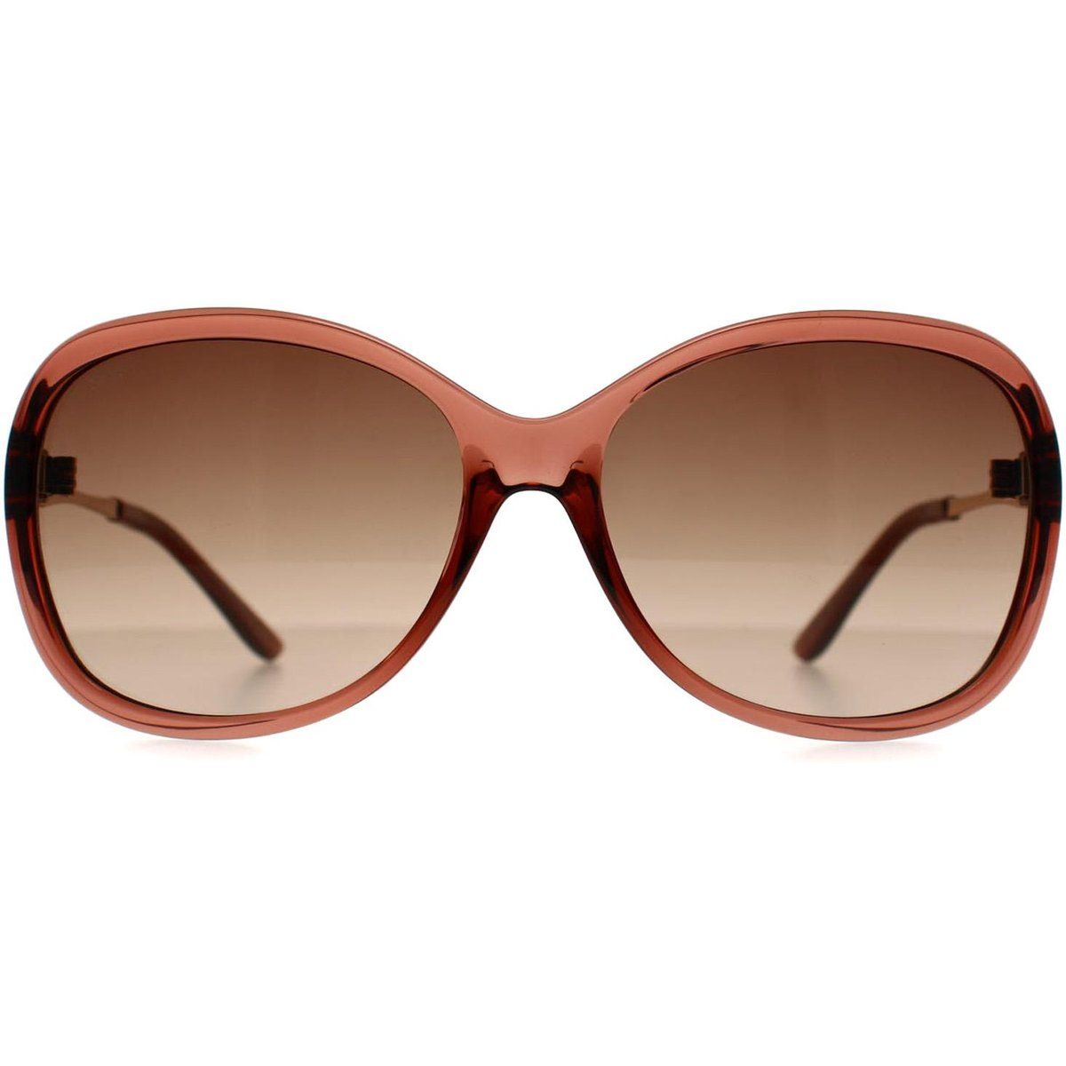 Übergroße Butterfly-Sonnenbrille mit Farbverlaufsgläsern