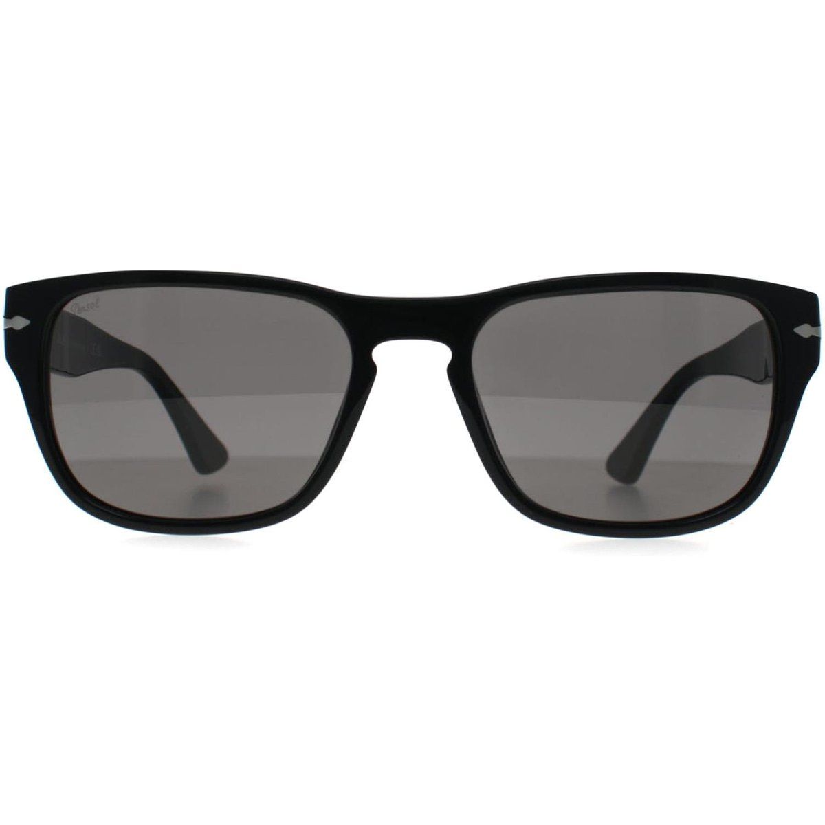Klassische Sonnenbrille mit schwarzem Rahmen