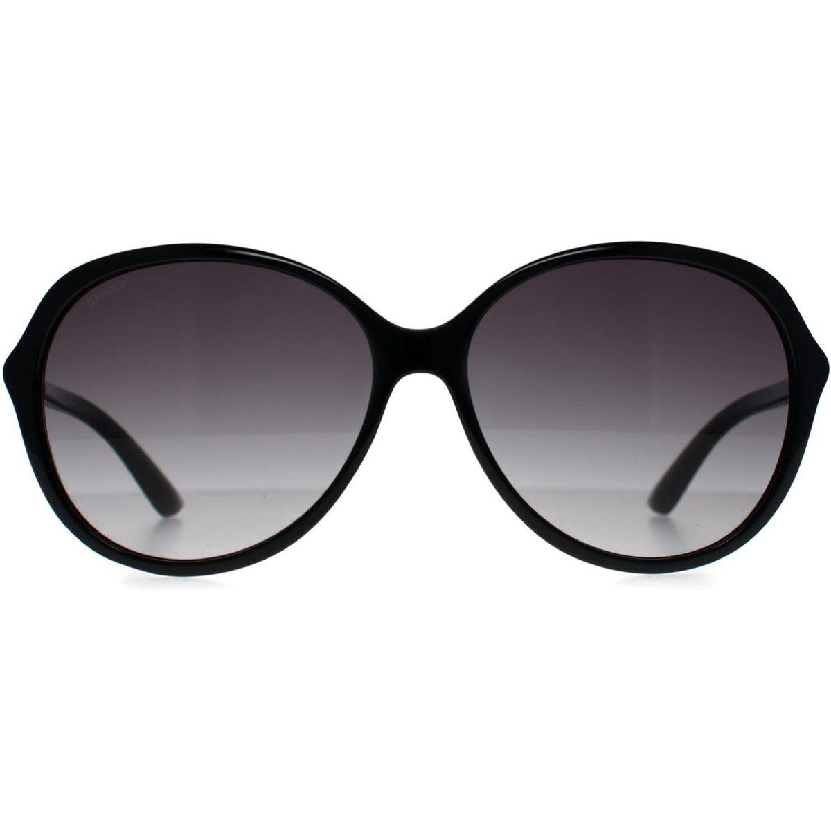 Übergroße runde Sonnenbrille mit Farbverlaufsglas
