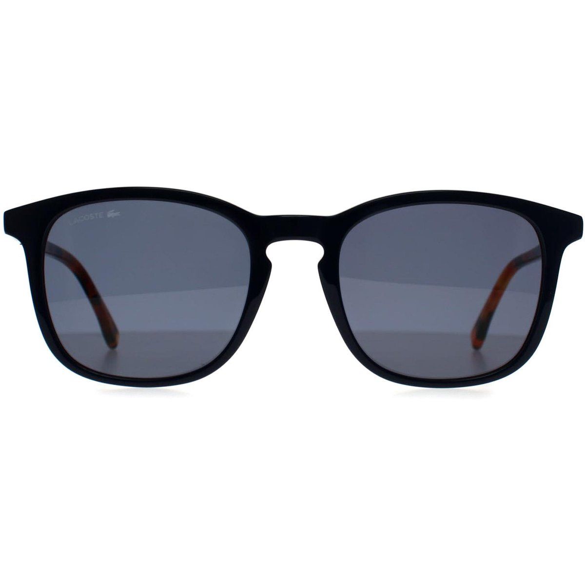 Sonnenbrille mit Rundrahmen und Bügeln in Schildpatt-Optik