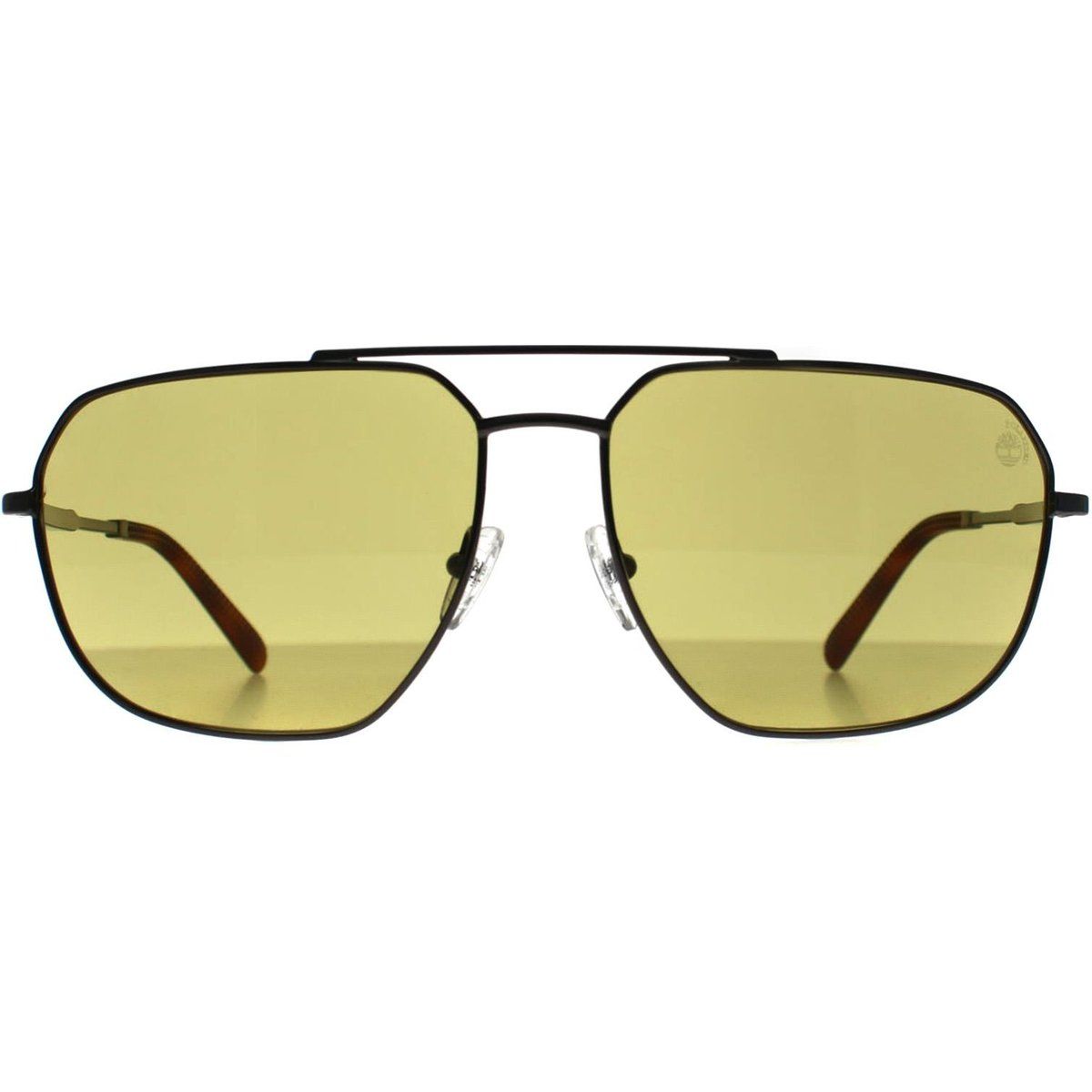 Aviator Sonnenbrille mit gelben, polarisierten Gläsern