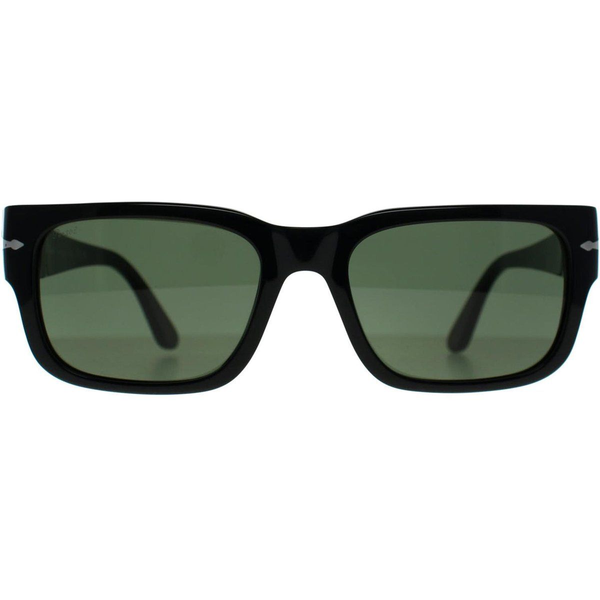 Klassische Sonnenbrille mit schwarzem Rahmen