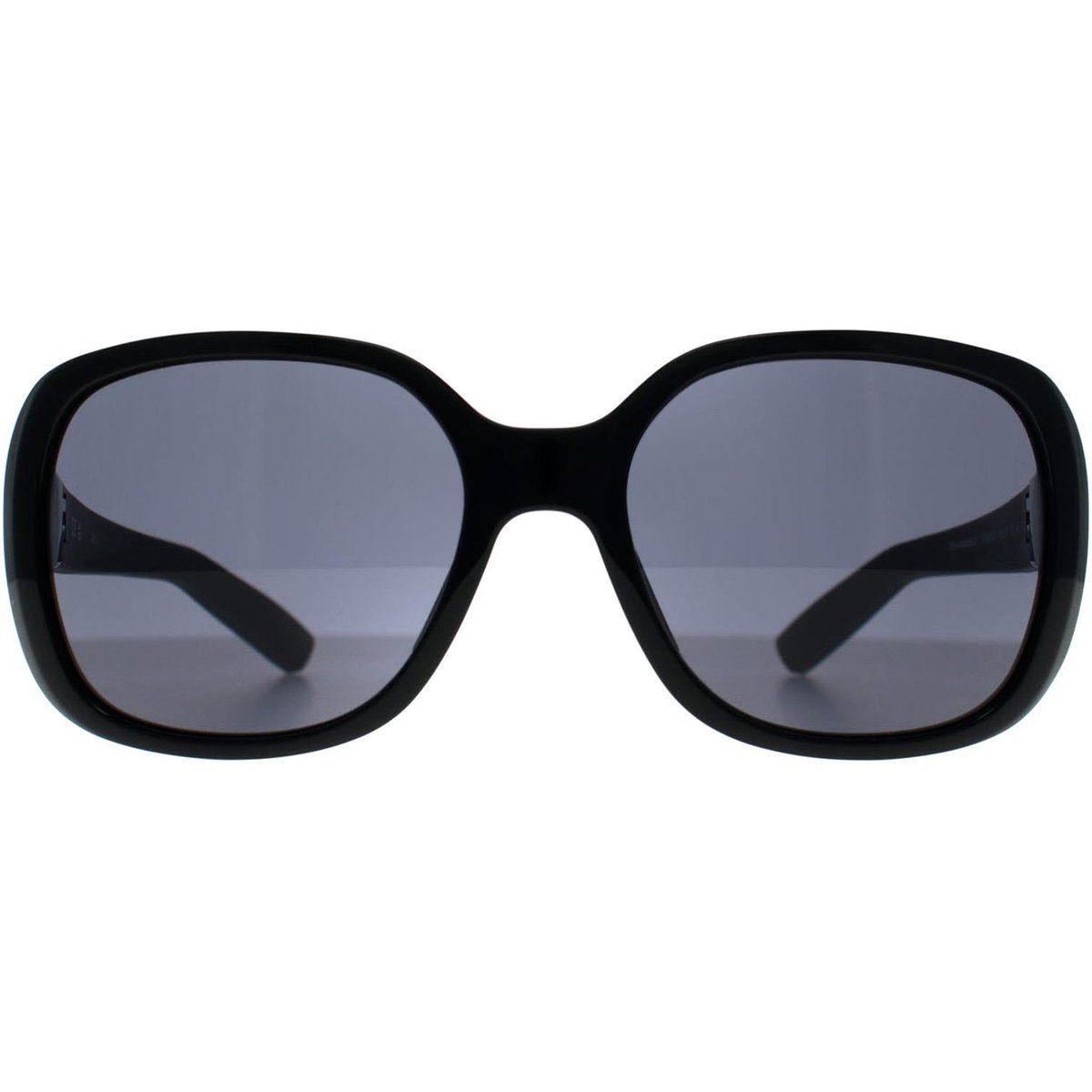 Übergroße schwarze Butterfly Sonnenbrille