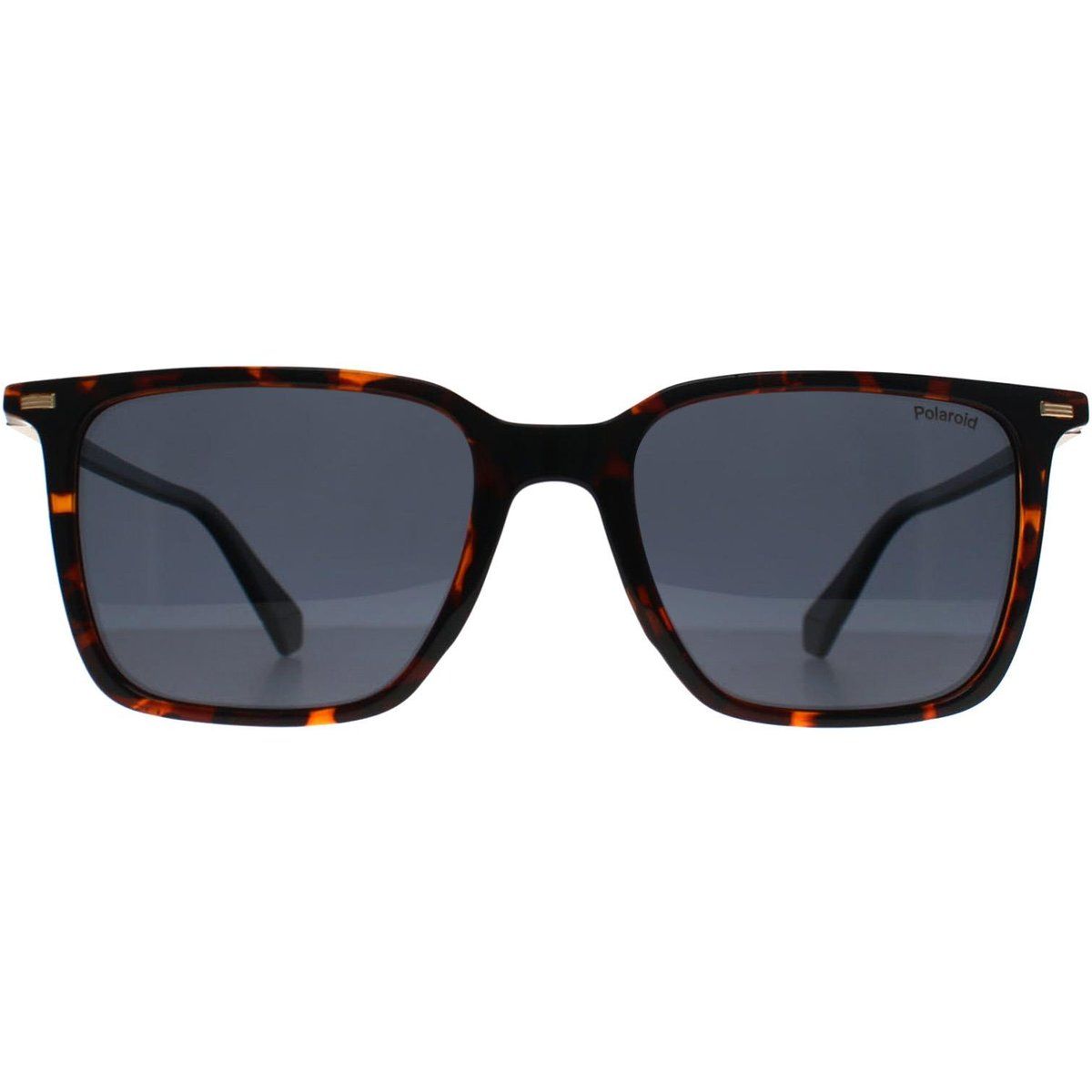 Markante eckige Havanna-Sonnenbrille