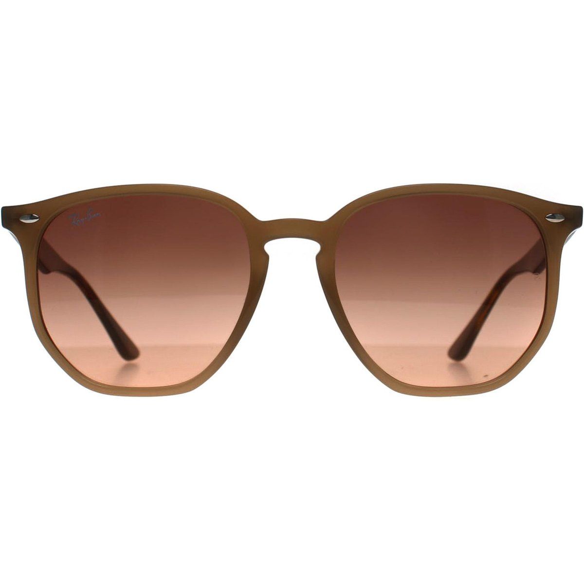 Sonnenbrille mit runden Gläsern und Farbverlauf