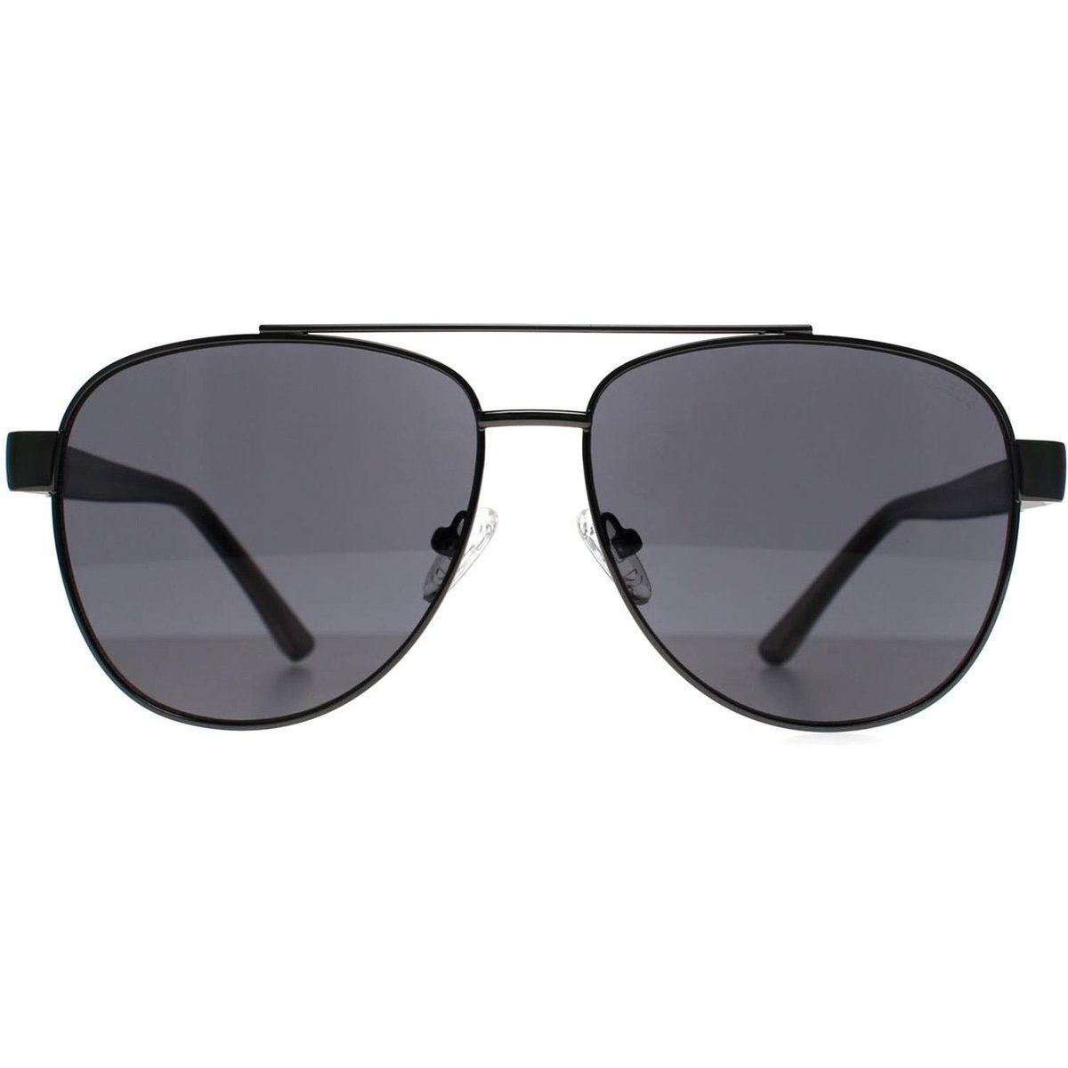 Aviator Sonnenbrille mit Gunmetal-Gestell