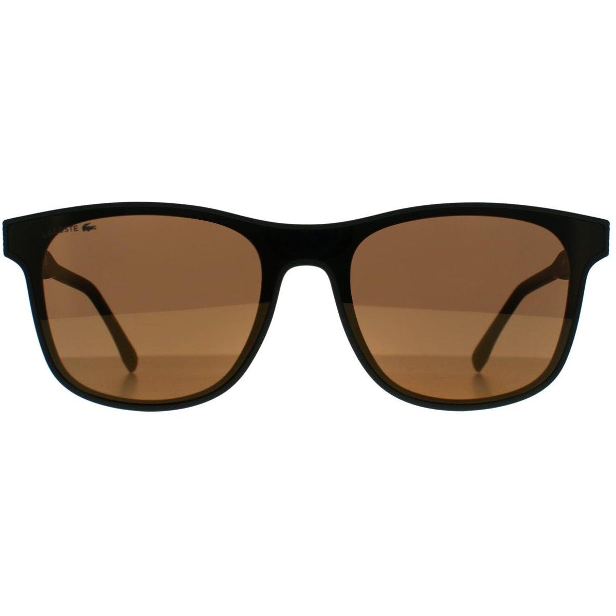 Mattgrüne braune Wayfarer-Sonnenbrille