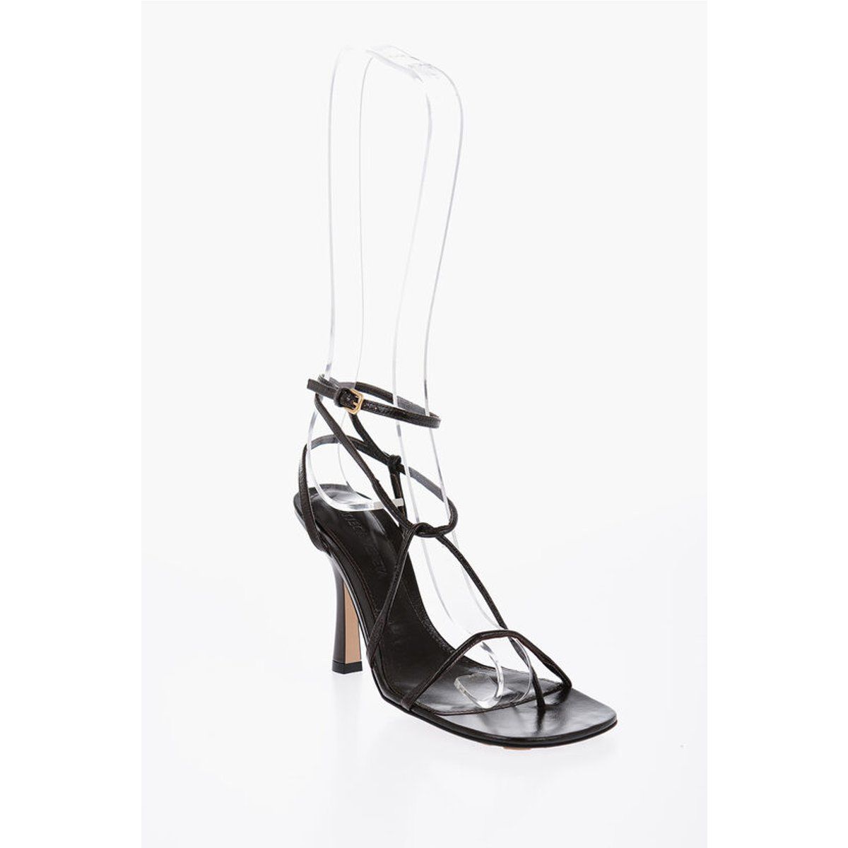 Minimalistische Riemchensandalen mit Absatz