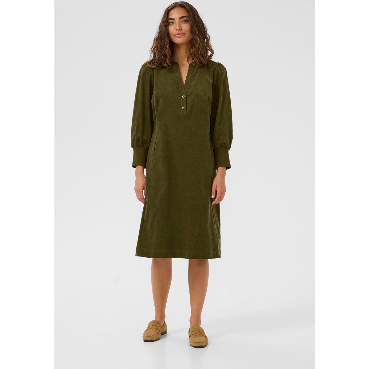 Kleid CUrhaena Casual fit olive