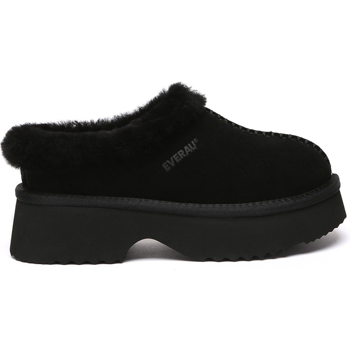 Klobiger Plateau Shearling Hausschuh