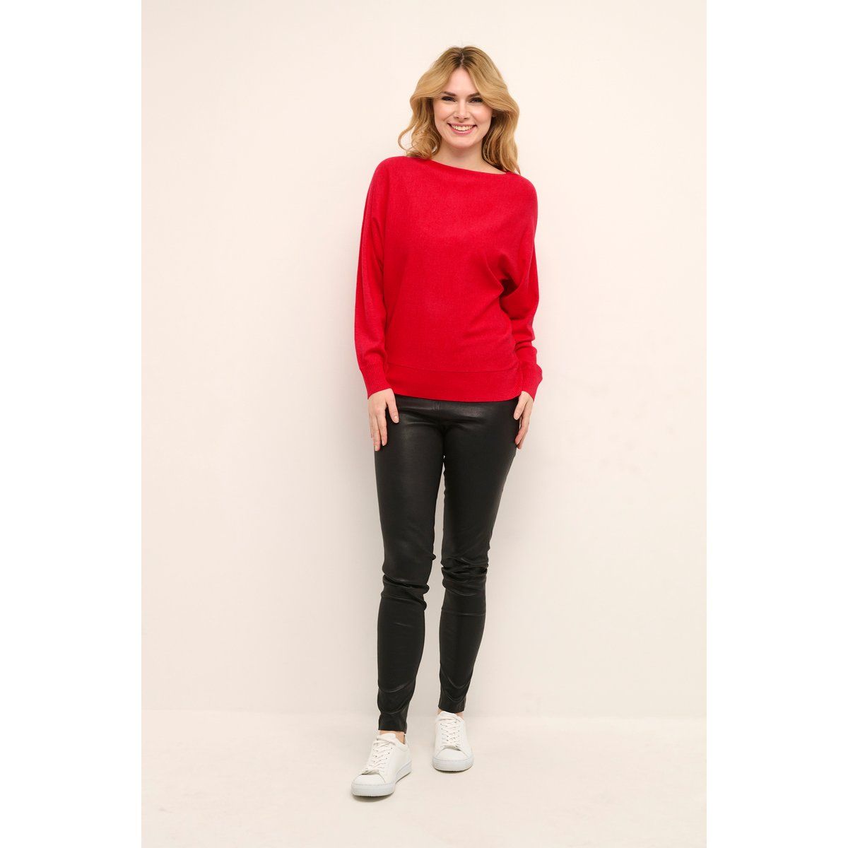 Strickpullover CUannemarie Oversize fit red