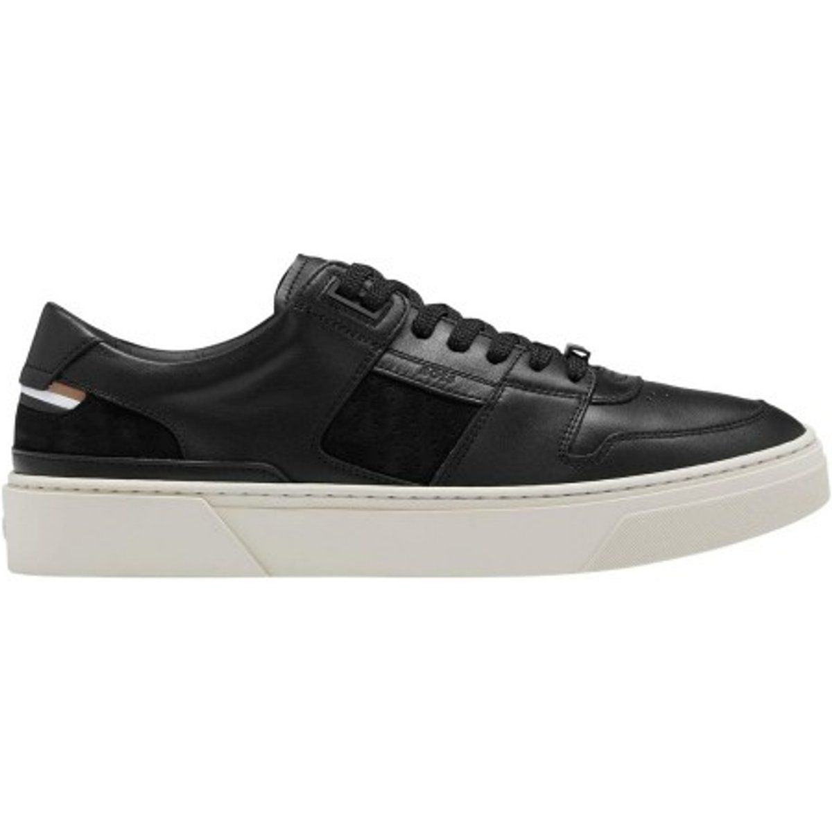 Leder Low-Top Court Sneaker