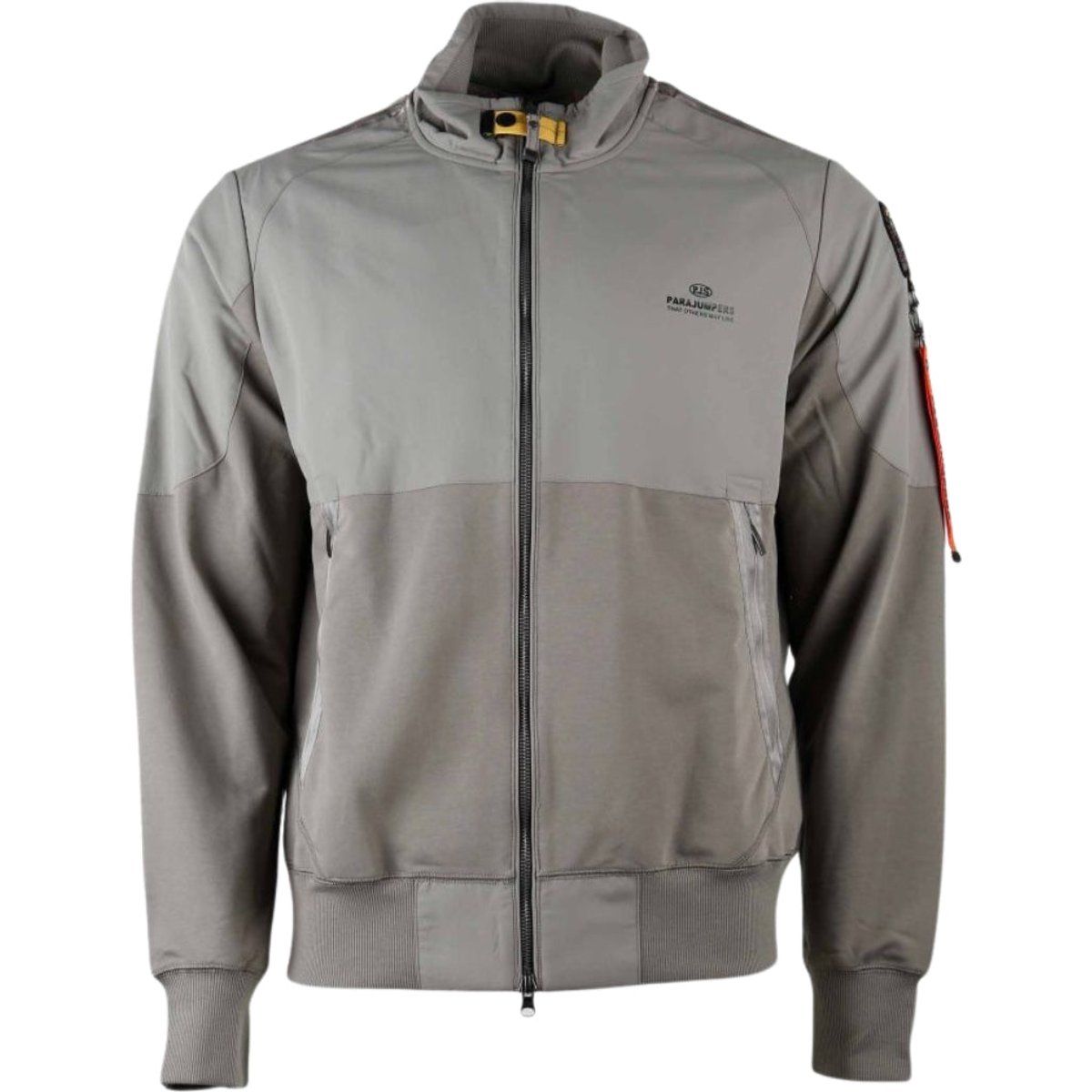 Herren graue Bomberjacke