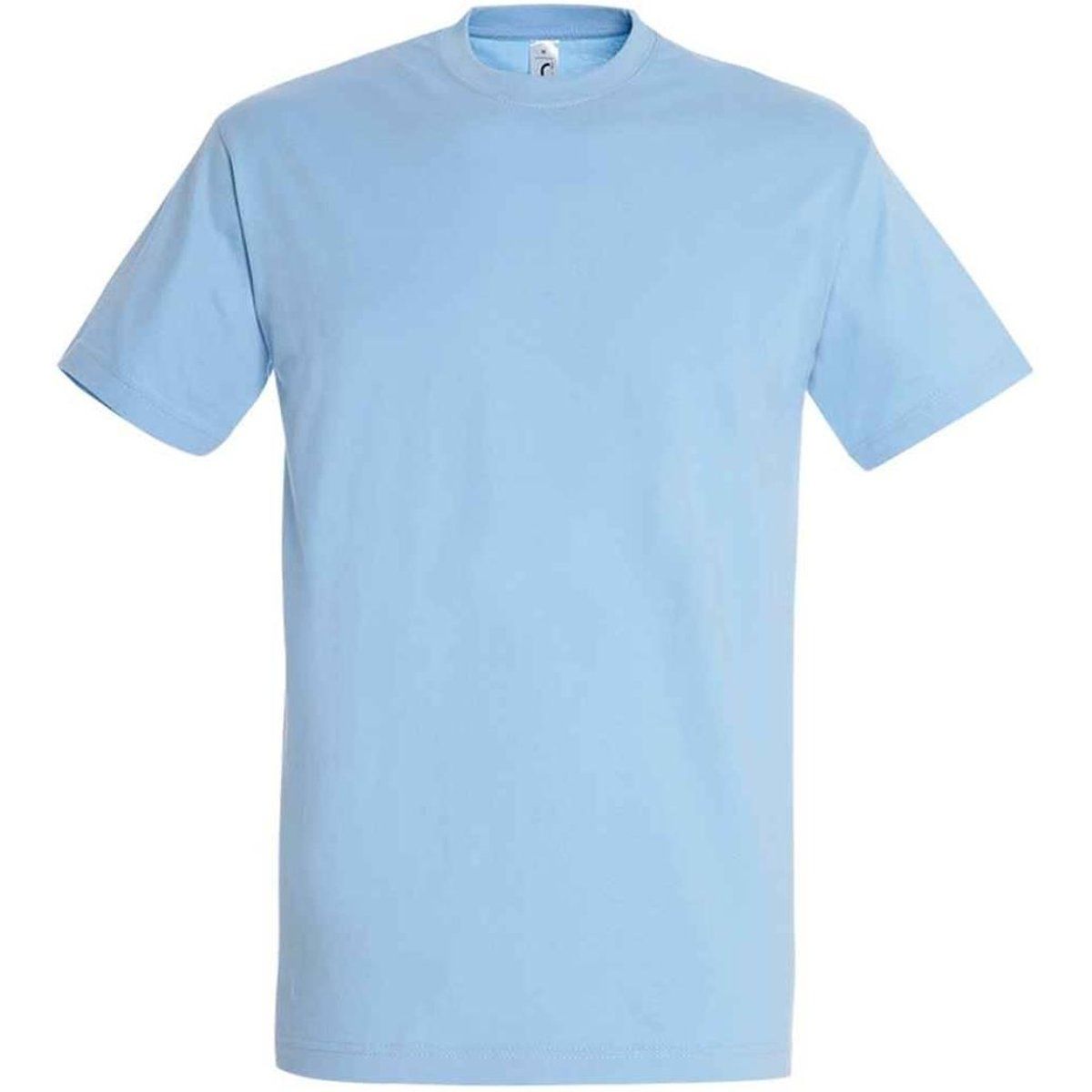 Unisex schweres Baumwoll-Basic-T-Shirt