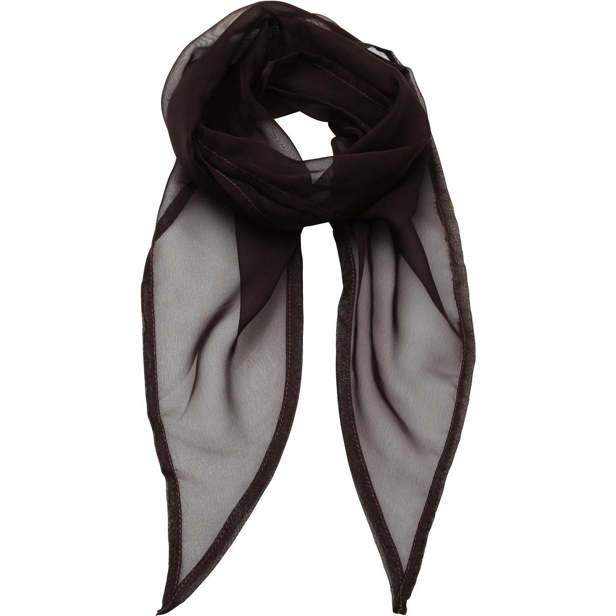 Leichter transparenter Chiffon-Halsschal