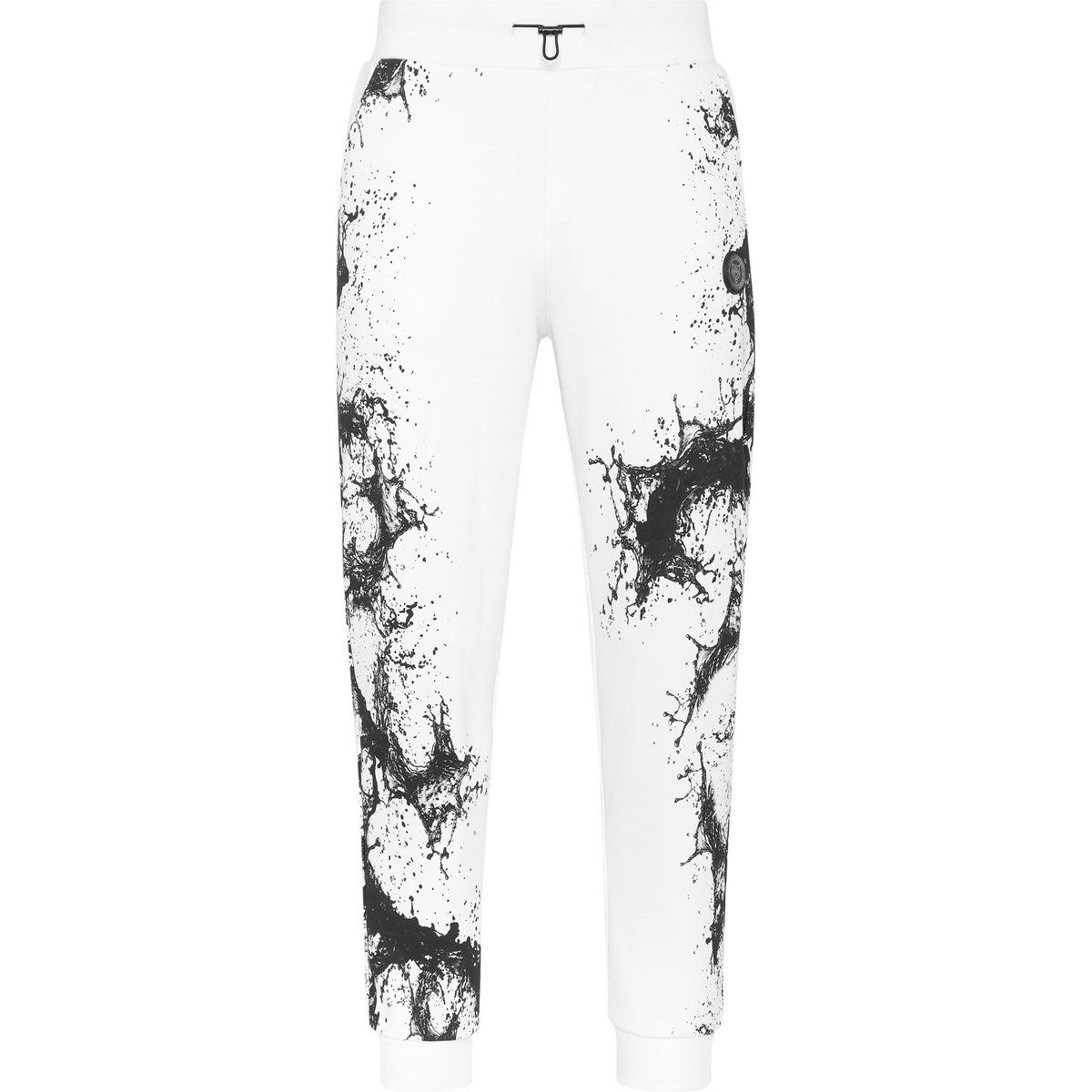 Jogginghose mit dynamischem Spritzer-Print