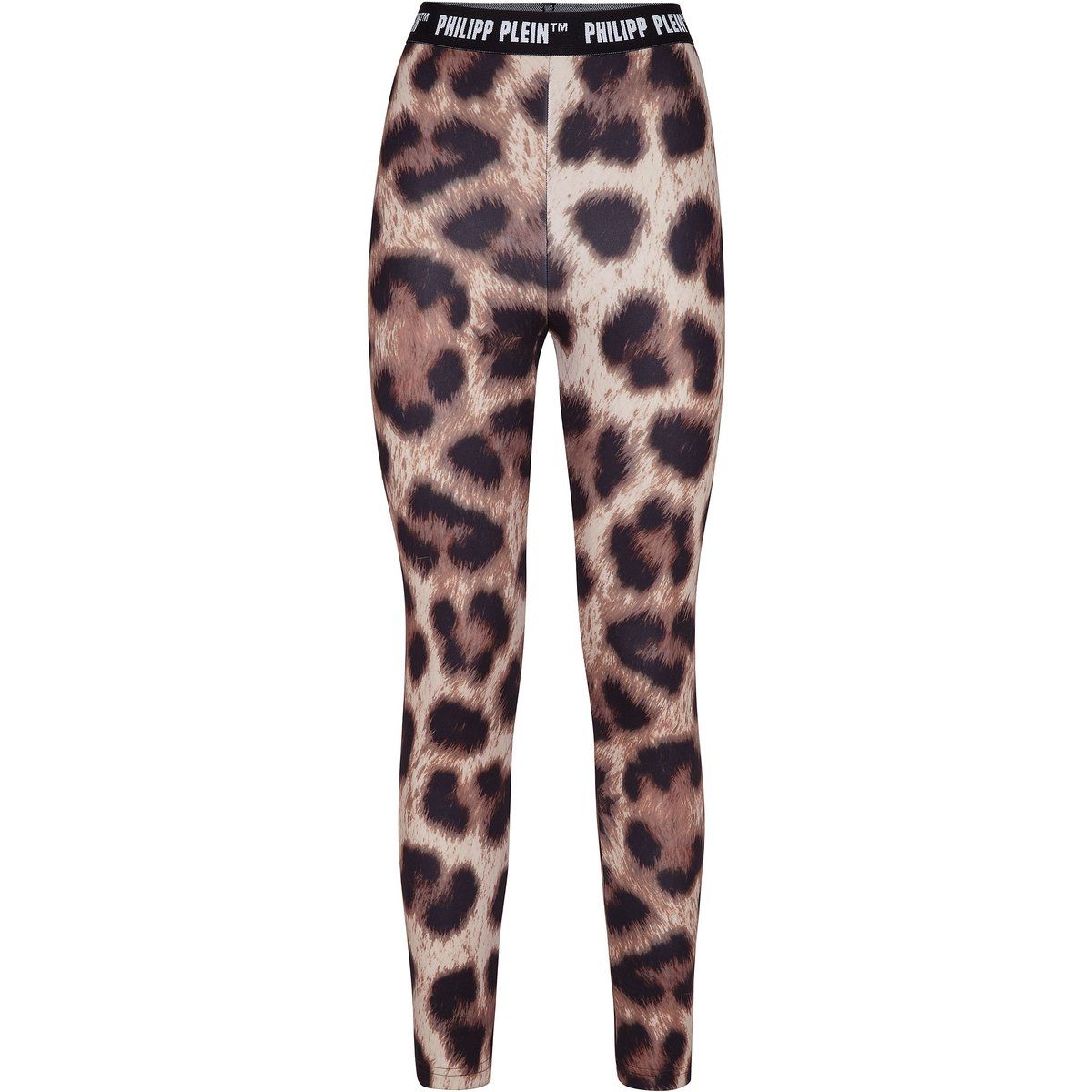 Stretch-Leggings mit Tierprint