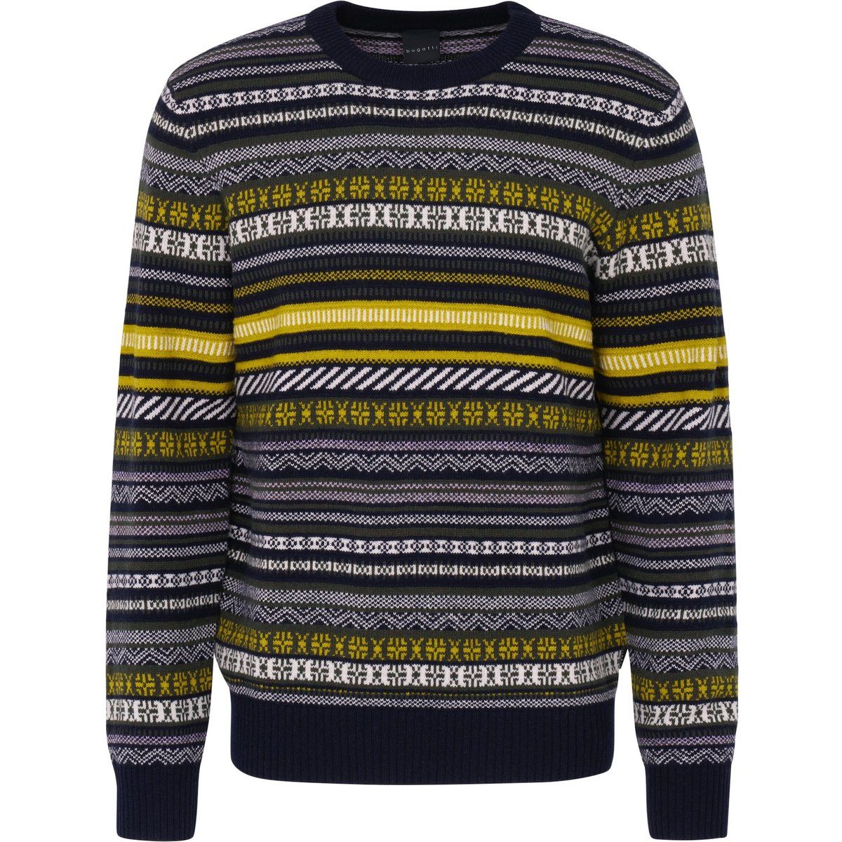 Fair Isle Jacquard Strickpullover