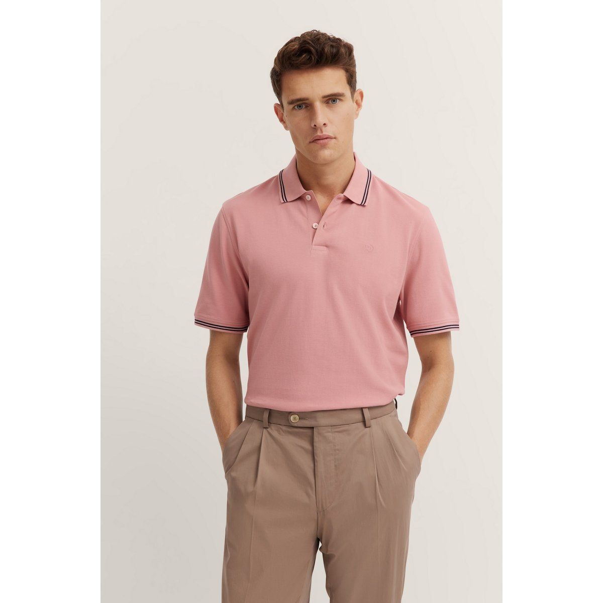 Herren Poloshirt mit klassischer Passform