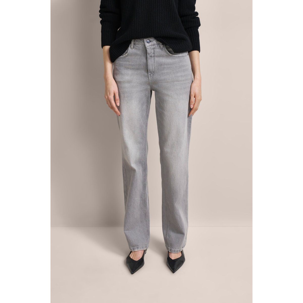 Damen Jeans mit geradem Beinverlauf