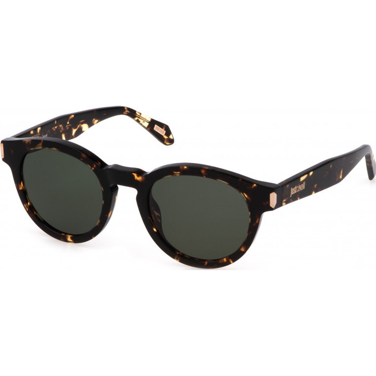 Runde Schildpatt-Sonnenbrille
