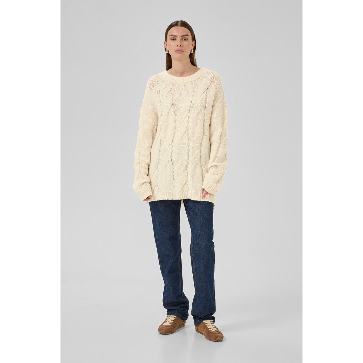 Strickpullover WillMW Oversize fit white