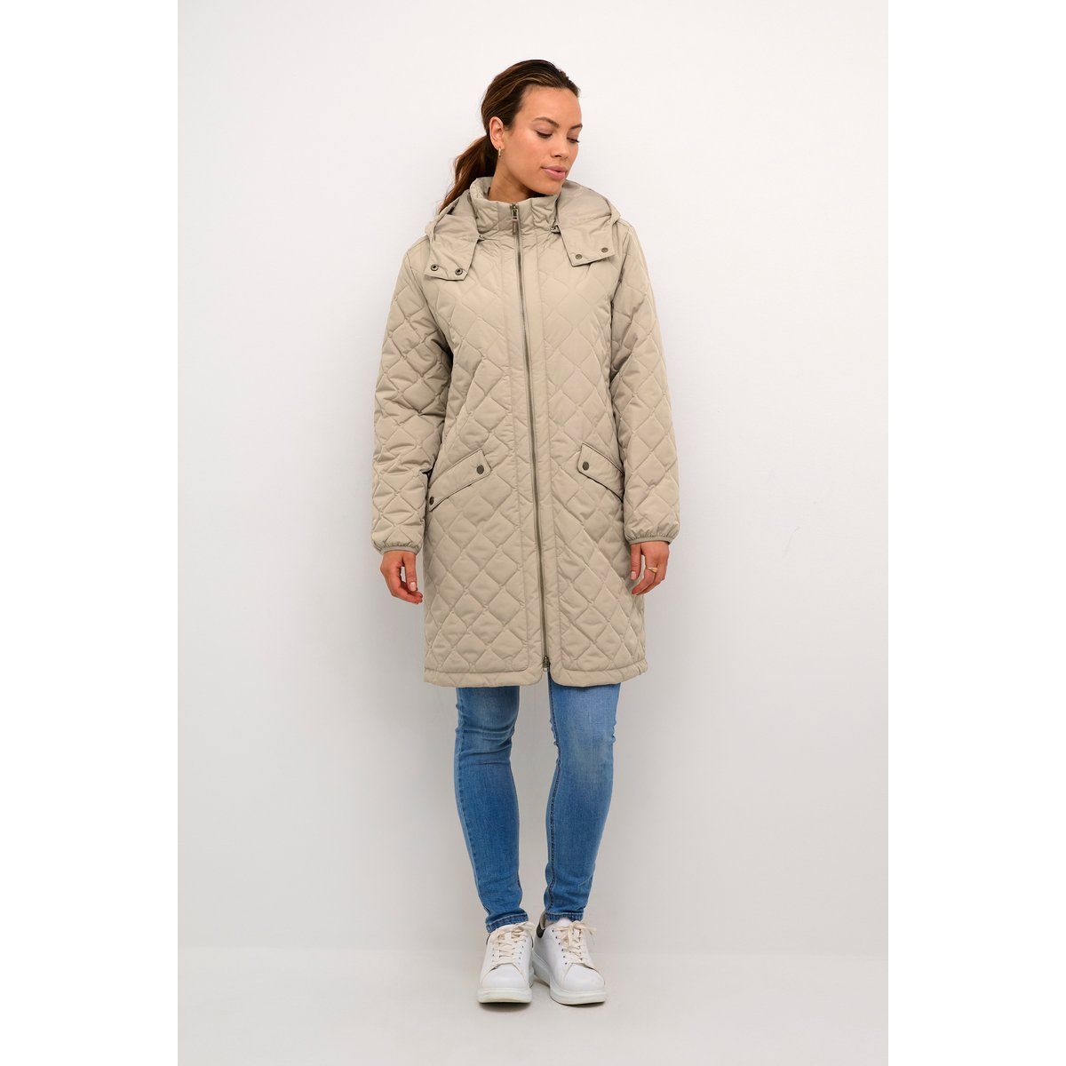 Jacke CRArwen Loose fit beige