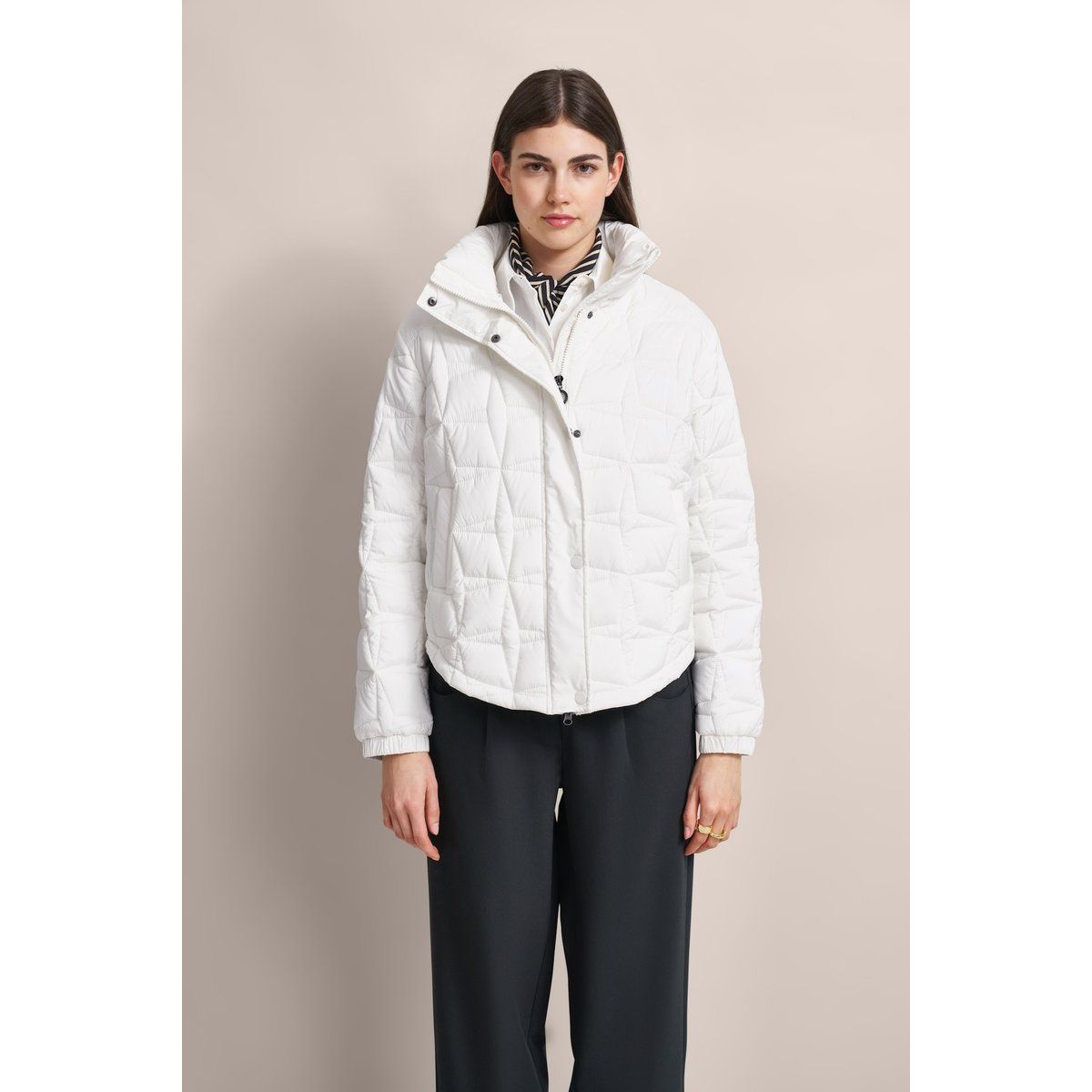 Damen Steppjacke mit Kragen