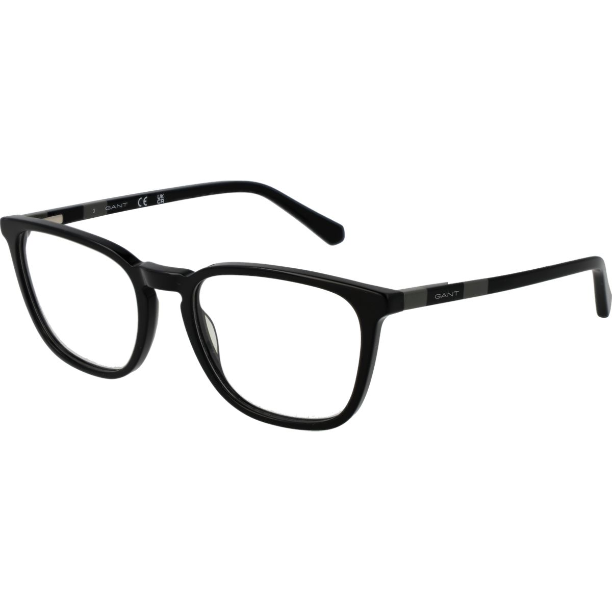 Klassische rechteckige Vollrandbrille