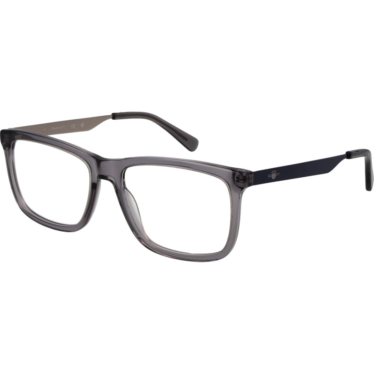 Rechteckige Azetat-Brille mit Vollrand
