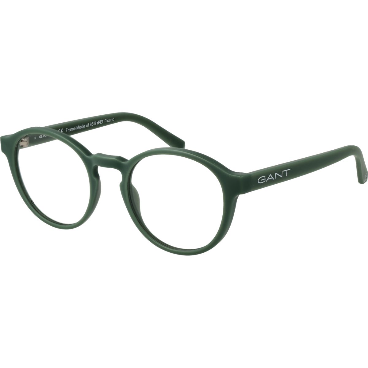 Runde Brille in Grün