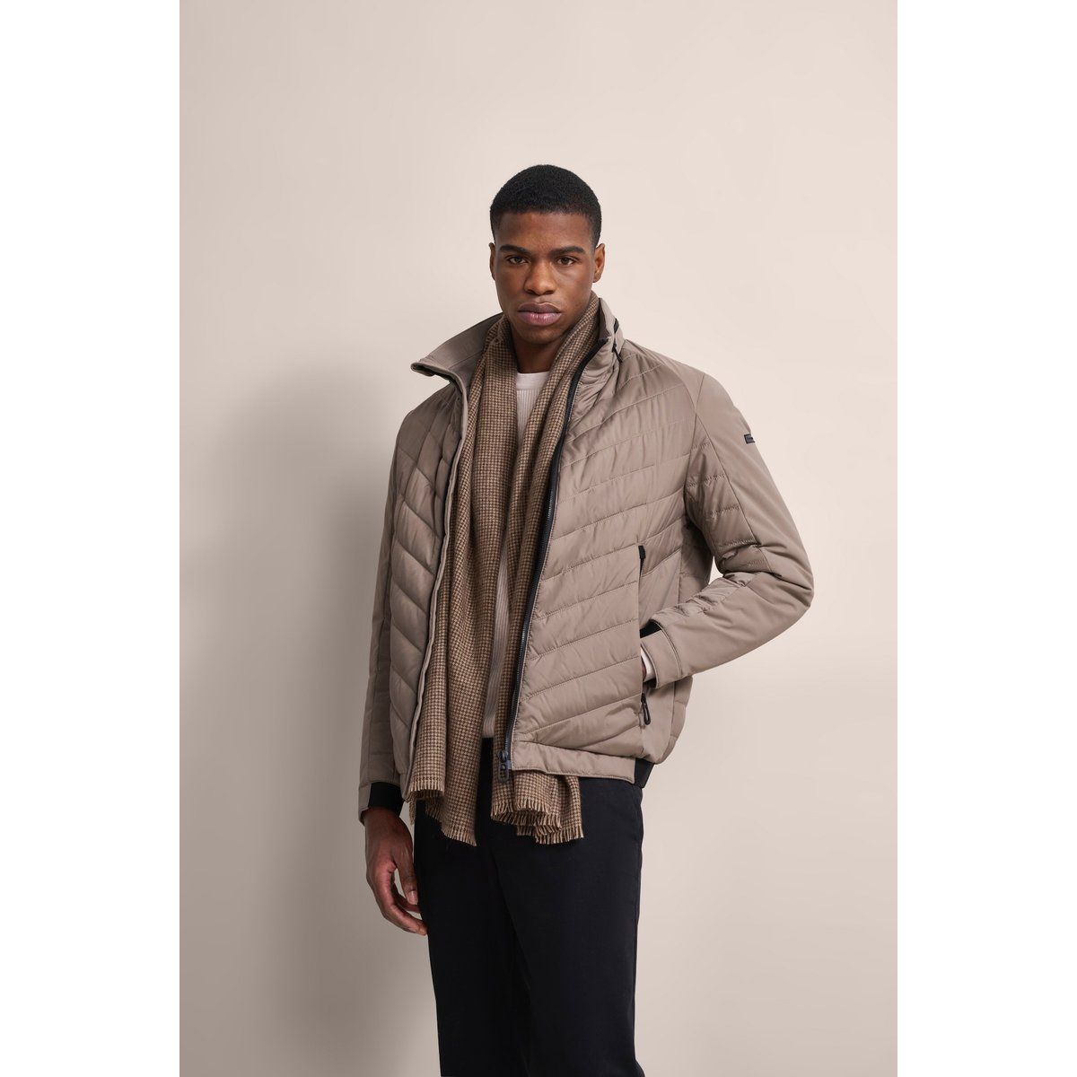 Herren Stepp Hybrid Blouson Jacke