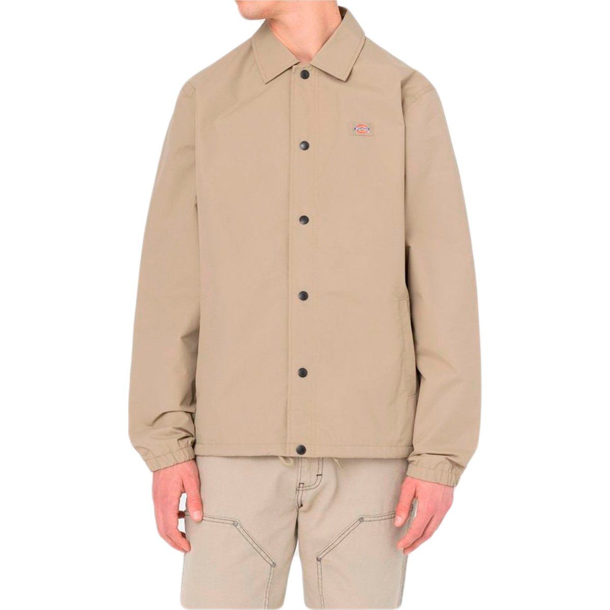Klassische Khaki Coach Jacke