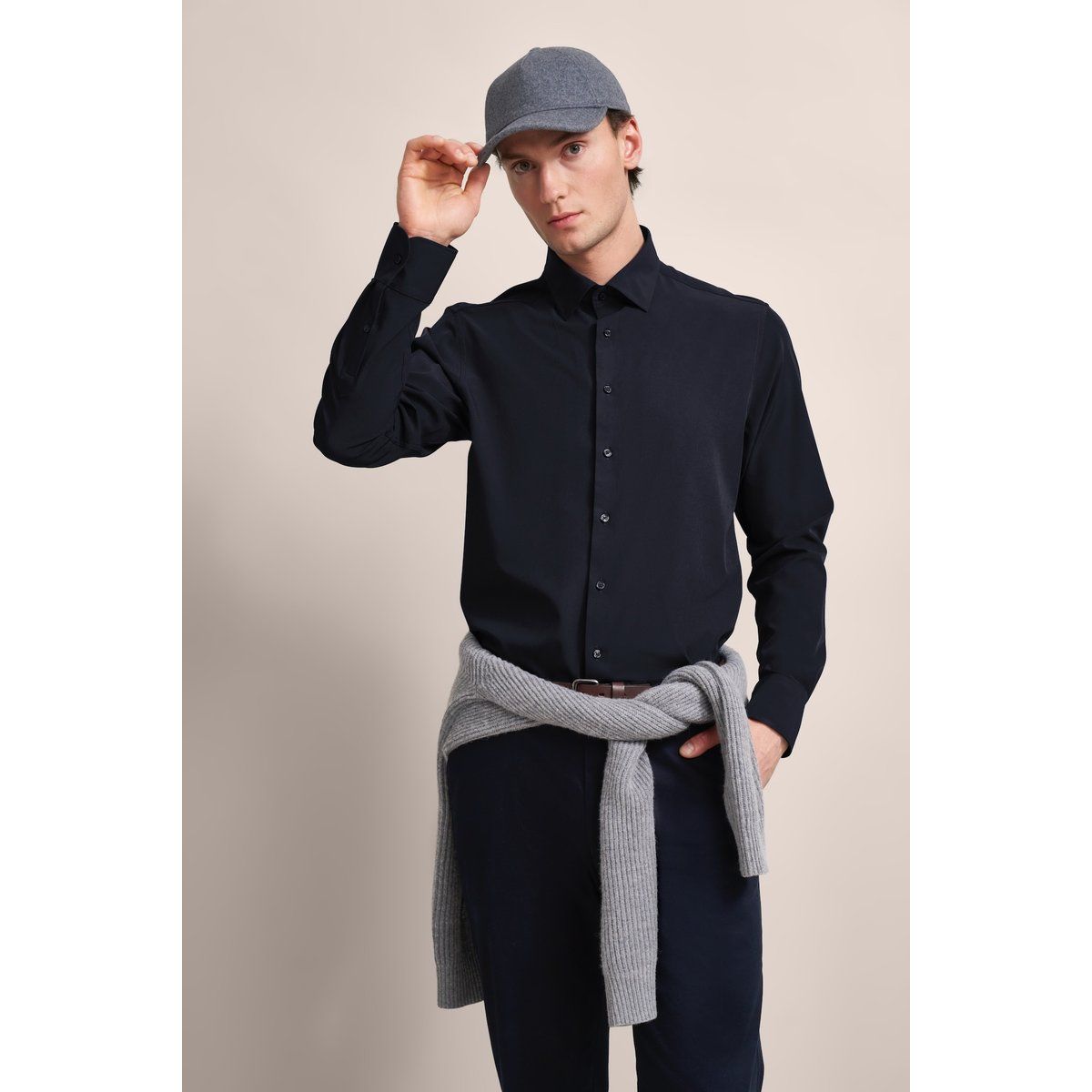 Herren Stretch Modern Fit Hemd