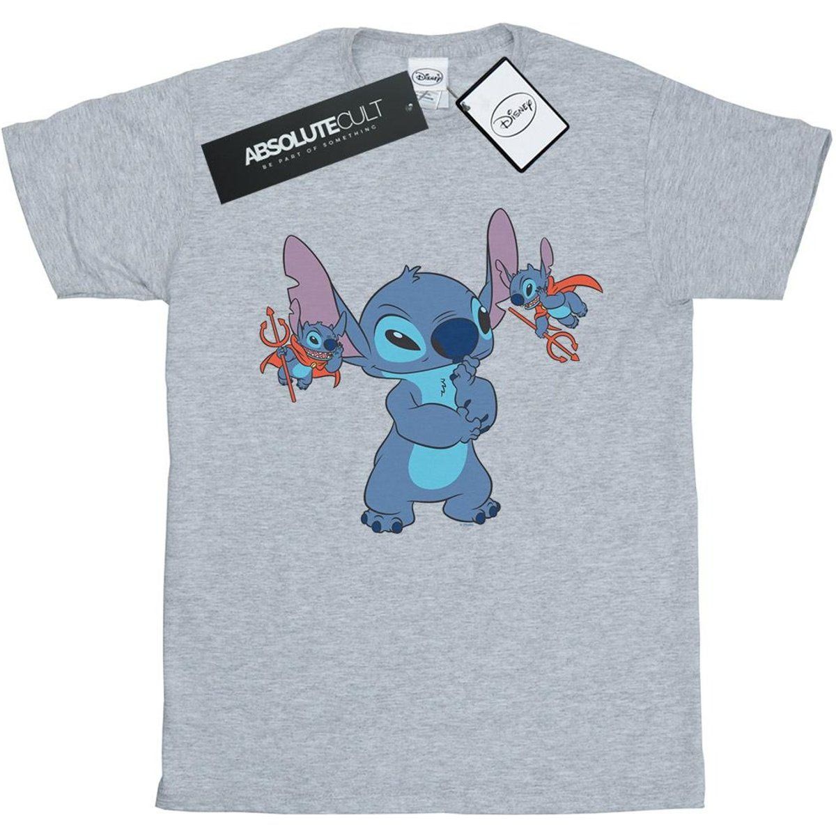 Cartoon Grafikdruck Baumwoll T-Shirt
