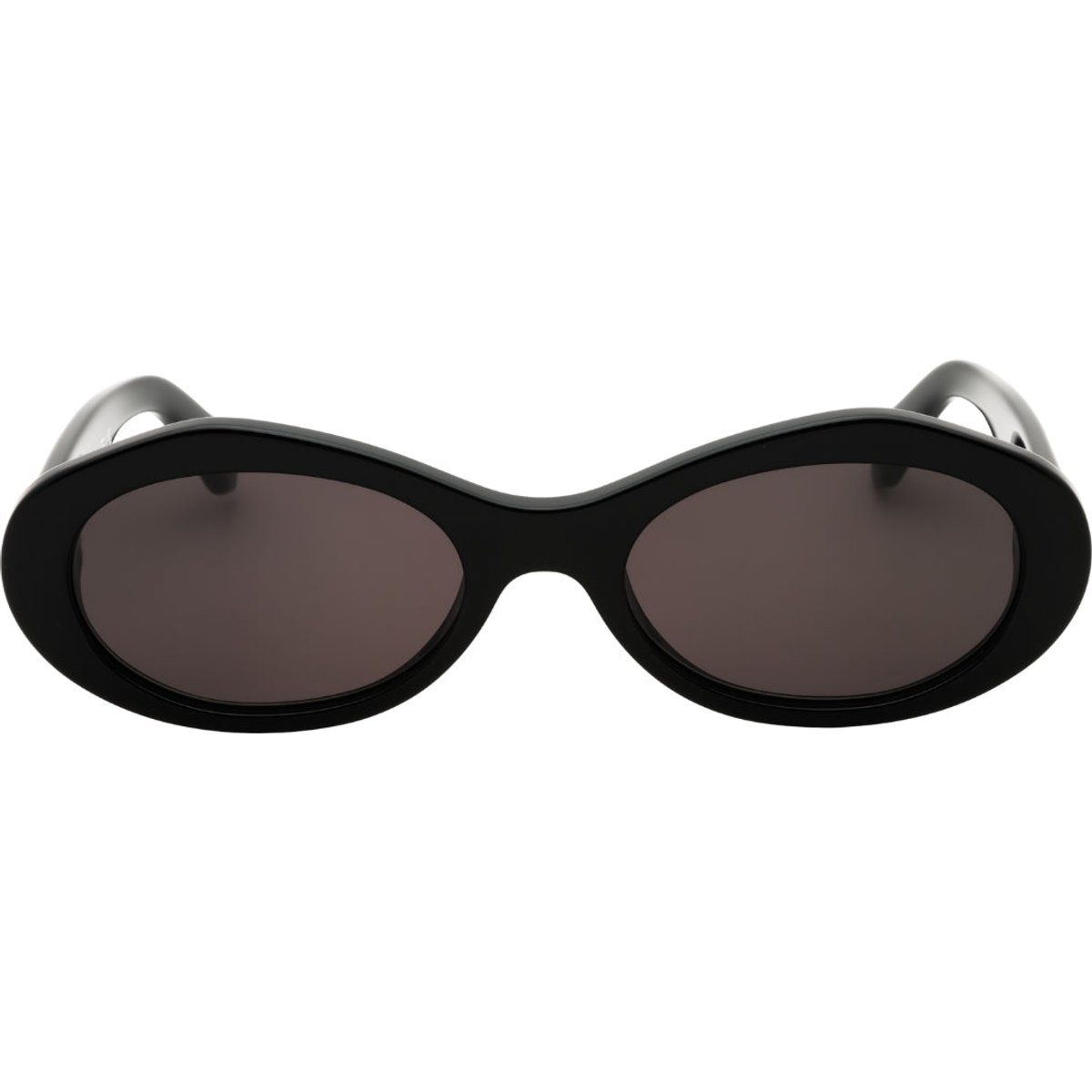 Ovale Sonnenbrille mit dickem Rahmen