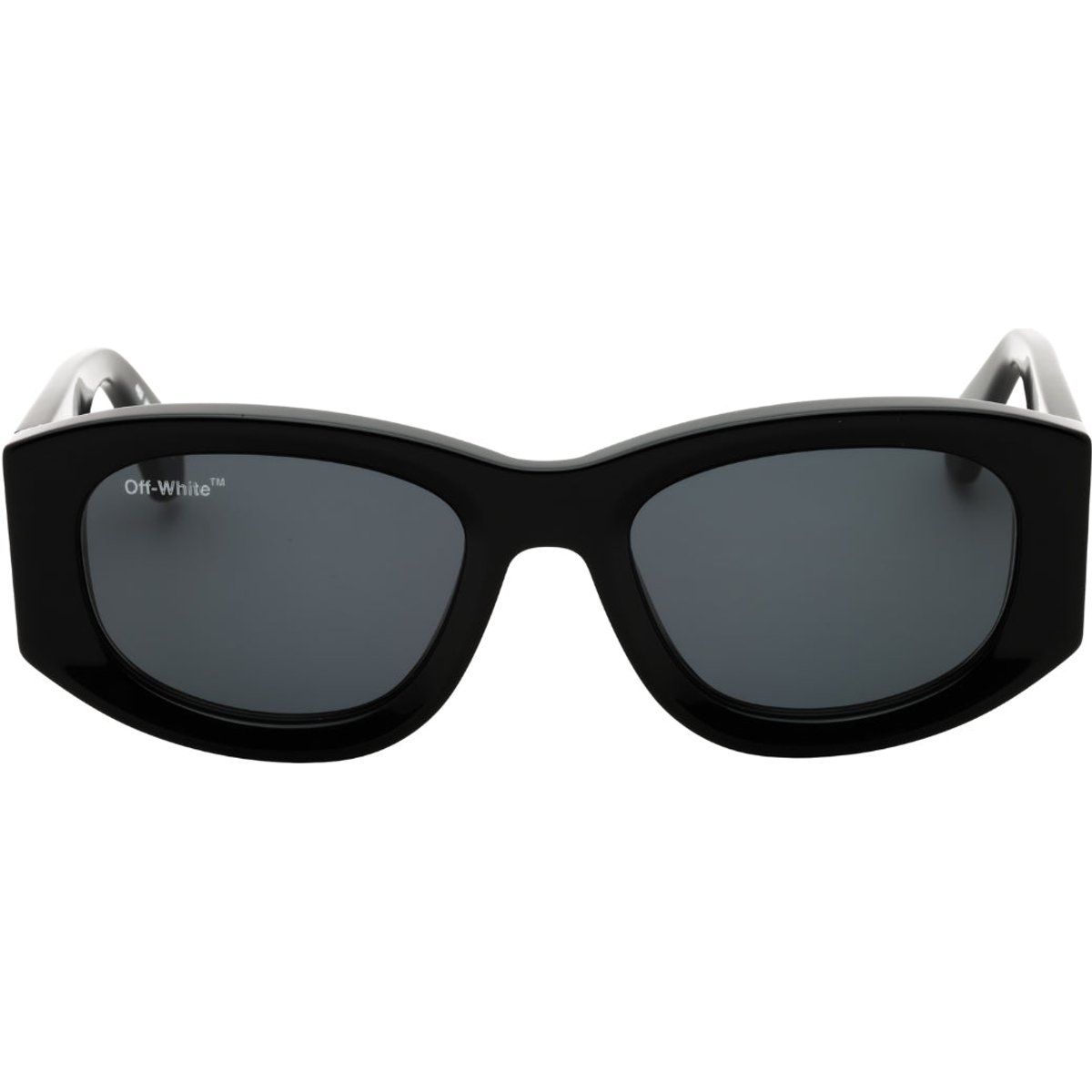 Elegante Sonnenbrille mit schwarzem Rahmen