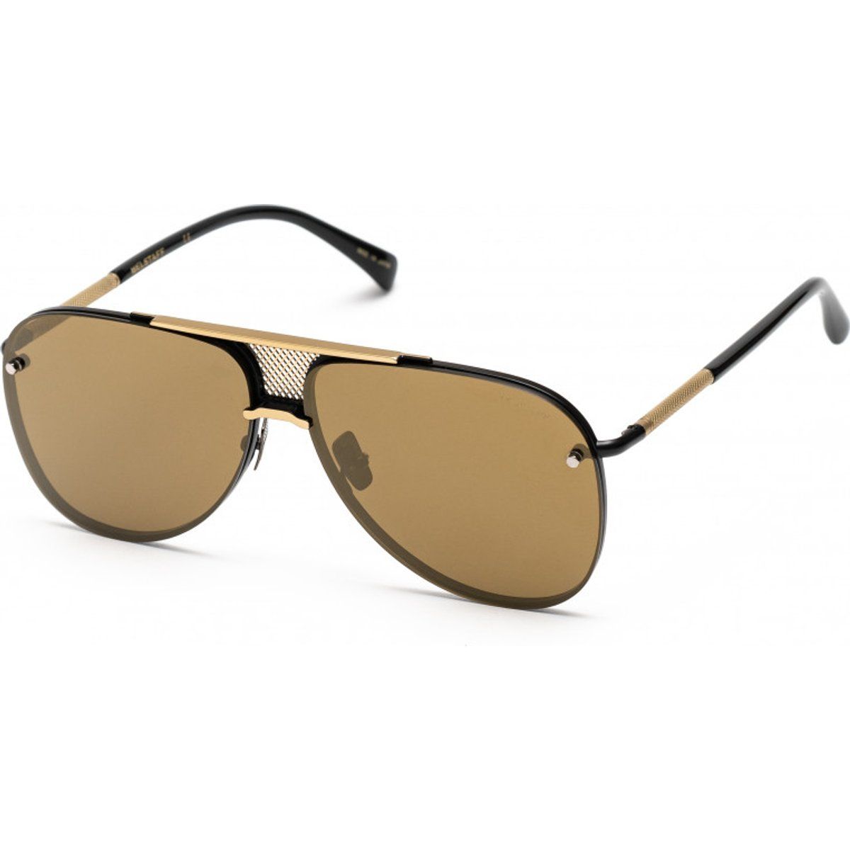 Pilotenbrille mit randlosen Gläsern