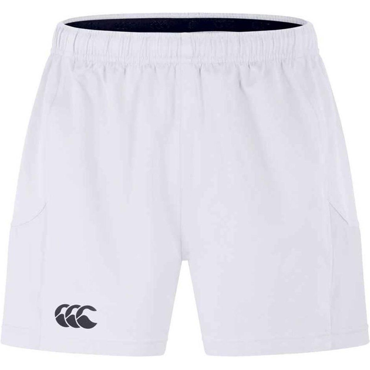 Weiße Advantage Rugby Shorts für Herren