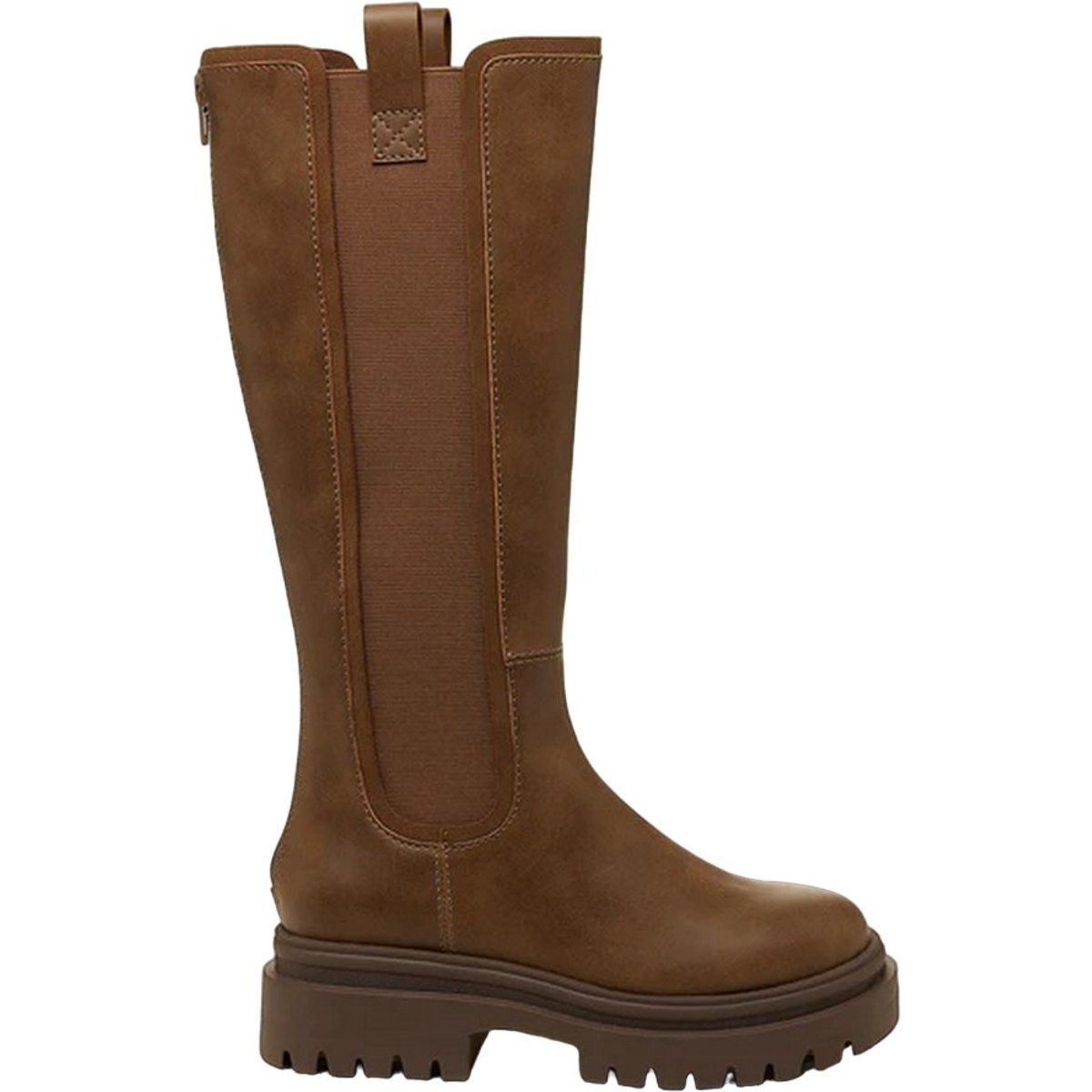 Rocket Dog - Damen Lange Stiefel "Drea", Leder (Braun)