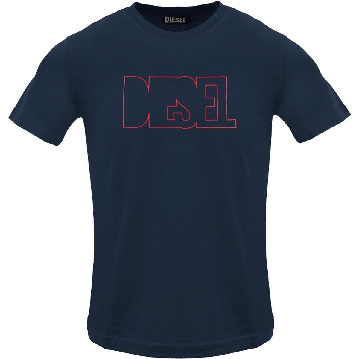 Diesel T-Shirt mit umrandetem Logo