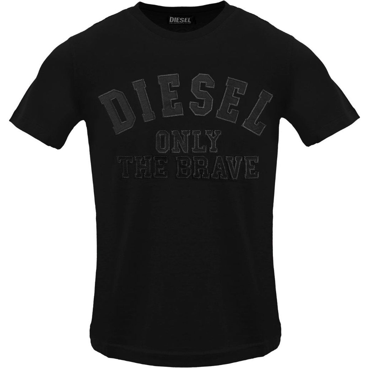 Baumwoll-T-Shirt mit geprägtem Logo
